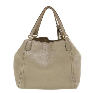 GUCCI Soho Shoulder Bag Leather 2way Silver 336751 41022