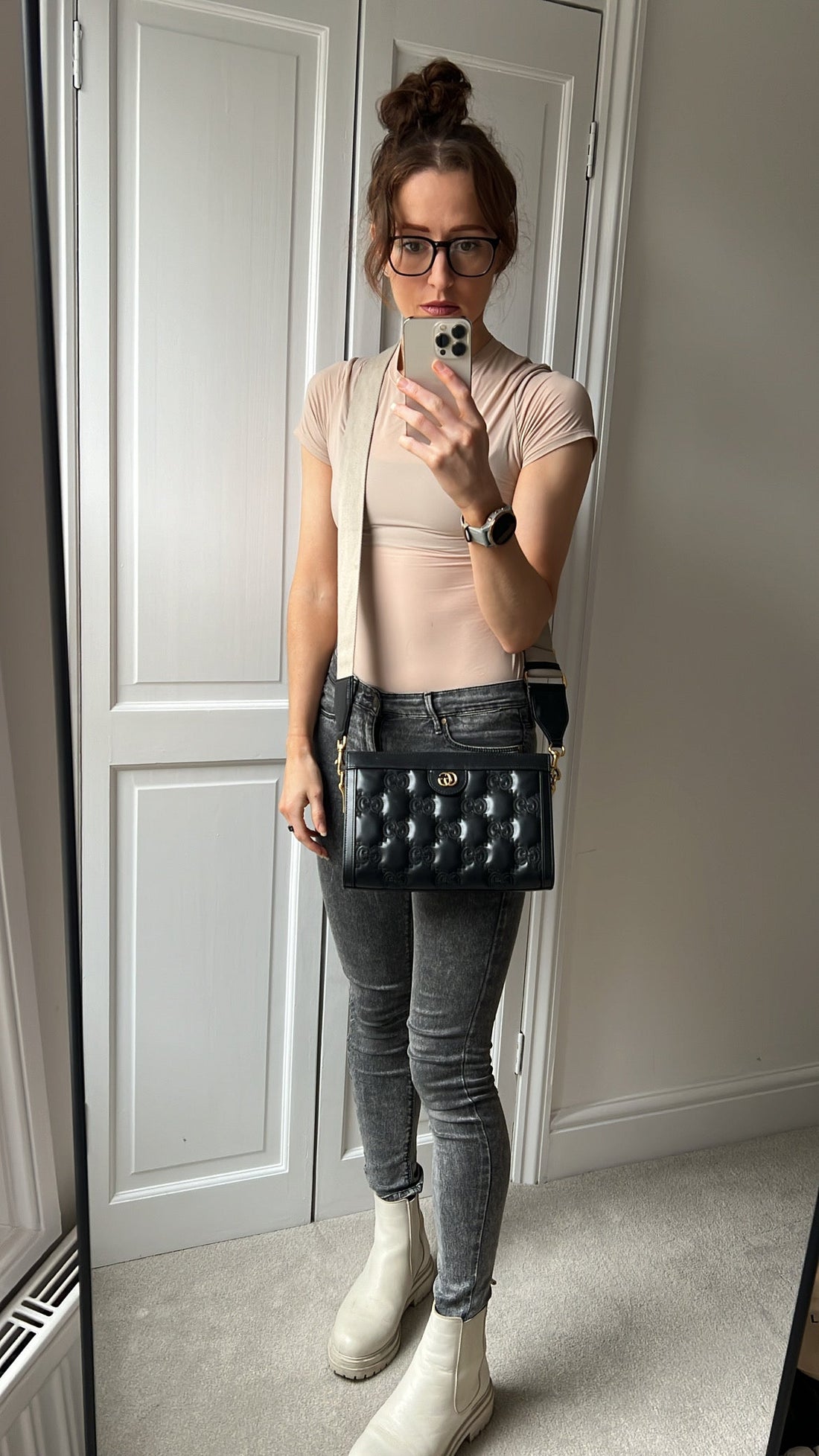 Gucci GG Matelasse Black Shoulder Bag (RRP £2230)