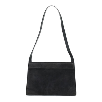 GUCCI Shoulder Bag Suede Gray 41317