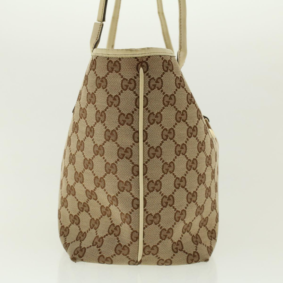 GUCCI GG Canvas Tote Bag Beige 169946 41352