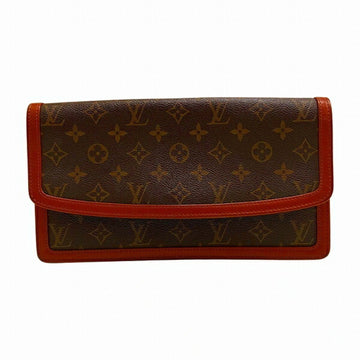 Louis Vuitton Pochette Dame  Canvas Clutch Bag ()