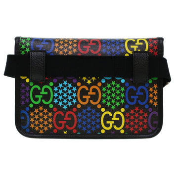 GUCCI GG Psychedelic Body Bag PVC Leather Multicolor 598113 41954