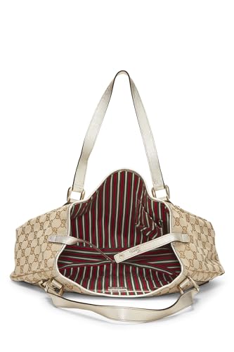 Gucci,  Gold Original GG Canvas Tote, Gold