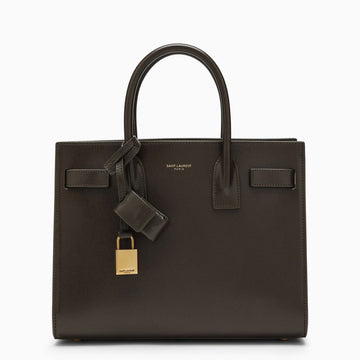 Saint Laurent Light Musk Leather Baby Sac De Jour Bag Women