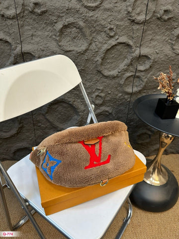 LV Wool Bumbag