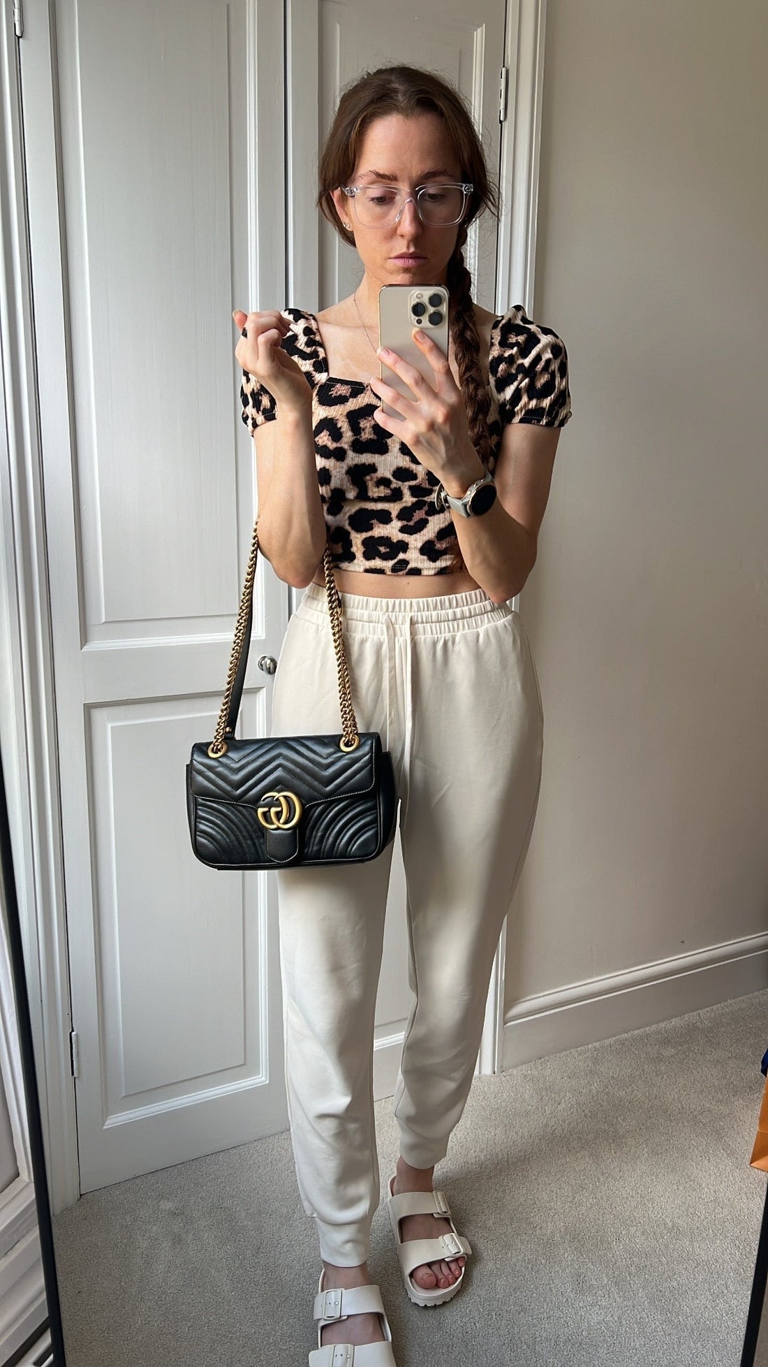Gucci GG Black Marmont Small Shoulder Bag (RRP £2070)