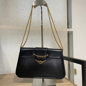 Cartier Black Leather Handbag