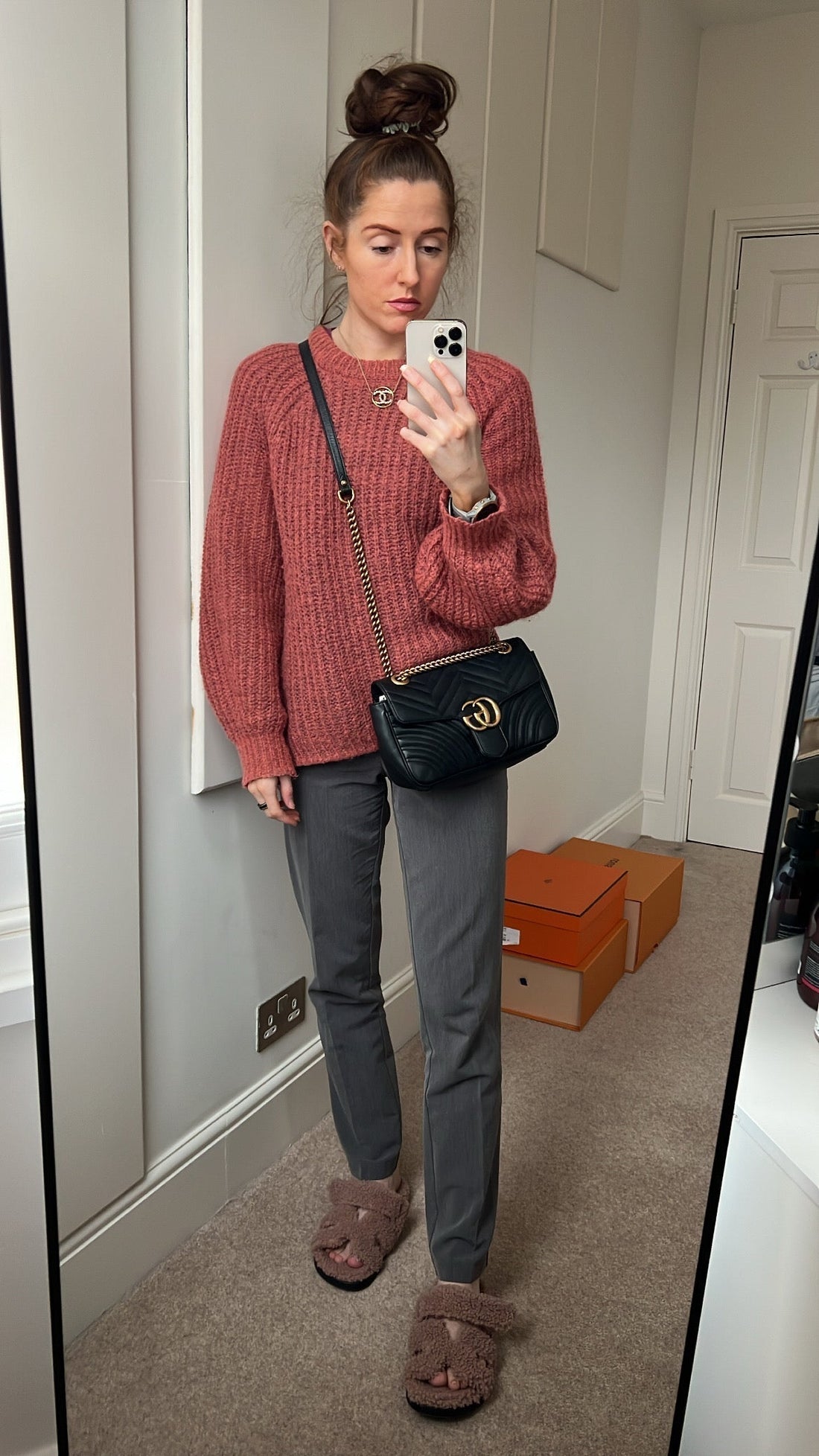 Gucci GG Black Marmont Small Shoulder Bag (RRP £1800)