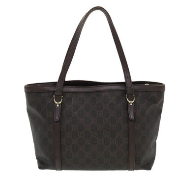 GUCCI GG Canvas Tote Bag Brown 336776 43238
