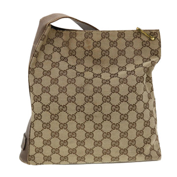 GUCCI GG Canvas Shoulder Bag Beige 91761 43267