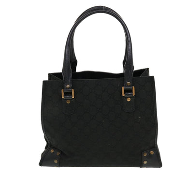 GUCCI GG Canvas Tote Bag Black 124260 43271
