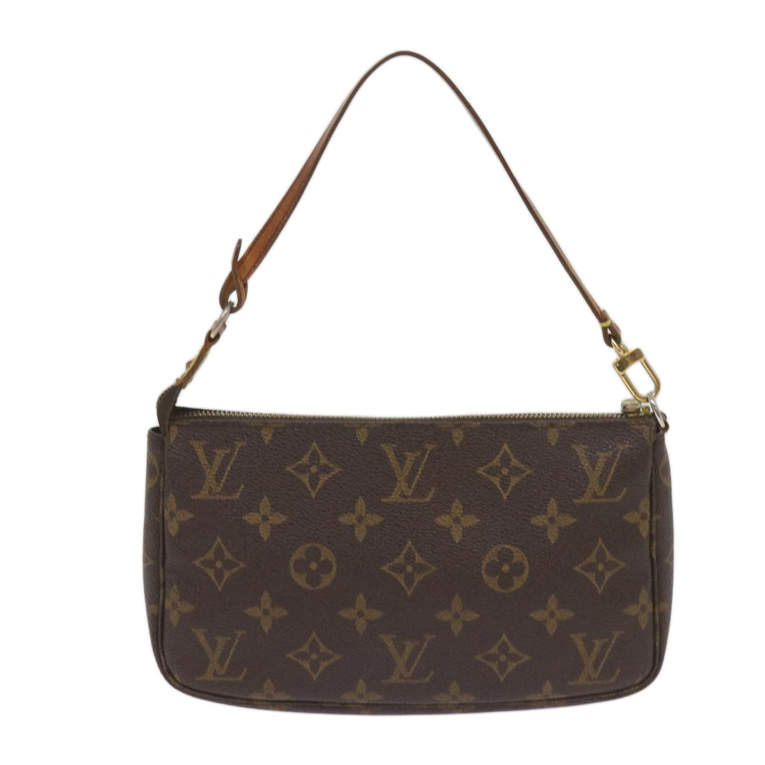 Louis Vuitton Pochette Accessoire  Canvas Clutch Bag ()