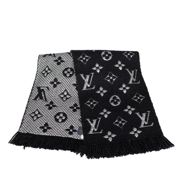 Louis Vuitton Louis Vuitton M75833 Maffler Wool/Silk Noir Black