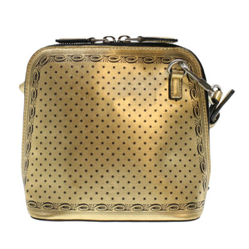 GUCCI Shoulder Bag Leather Gold 511189 43933