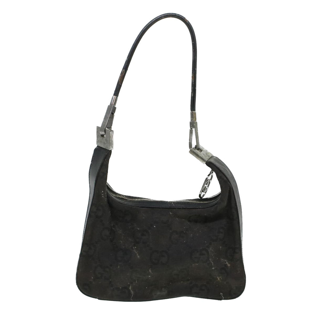 GUCCI GG Canvas Shoulder Bag 3Set Beige Black 44070