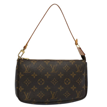 Louis Vuitton Pochette Accessoire  Canvas Clutch Bag ()