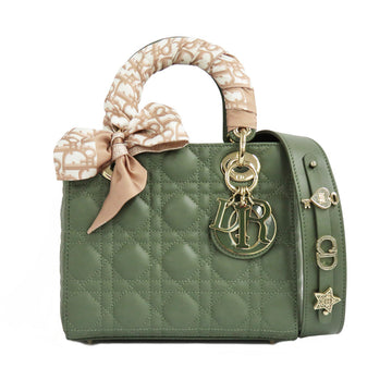 CHRISTIAN DIOR  Dior  ABC Dior Lady Dior Bag Small M0538OCEA Lady  Green G  Green SCalf   Missa