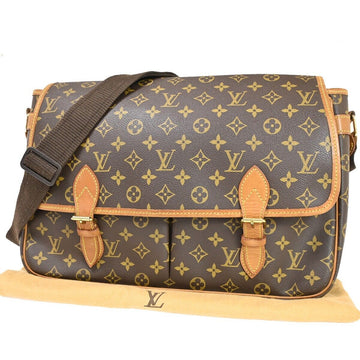 Louis Vuitton Gibecière  Canvas Shoulder Bag ()