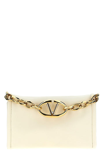 Valentino Garavani Women Valentino Garavani 'Vlogo Chain' Clutch Bag
