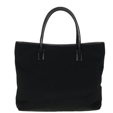 GUCCI Shoulder Bag Nylon Leather Black 45027
