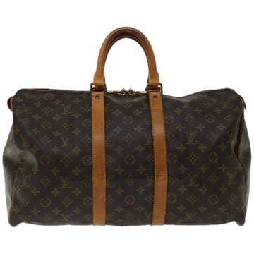 Louis Vuitton Keepall 55  Canvas Travel Bag ()