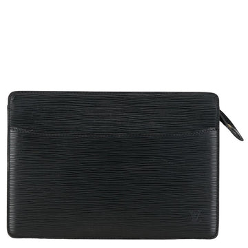 Louis Vuitton Epi Pochette Om Second Clutch Bag M52522 Noir Black Leather  Louis Vuitton