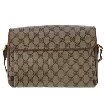 GUCCI GG Canvas Web Sherry Line Shoulder Bag Beige Red Green 45822