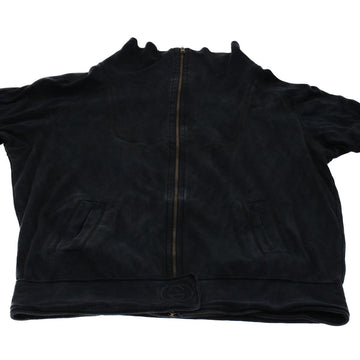 GUCCI Parker Jacket Silk M Black 46186