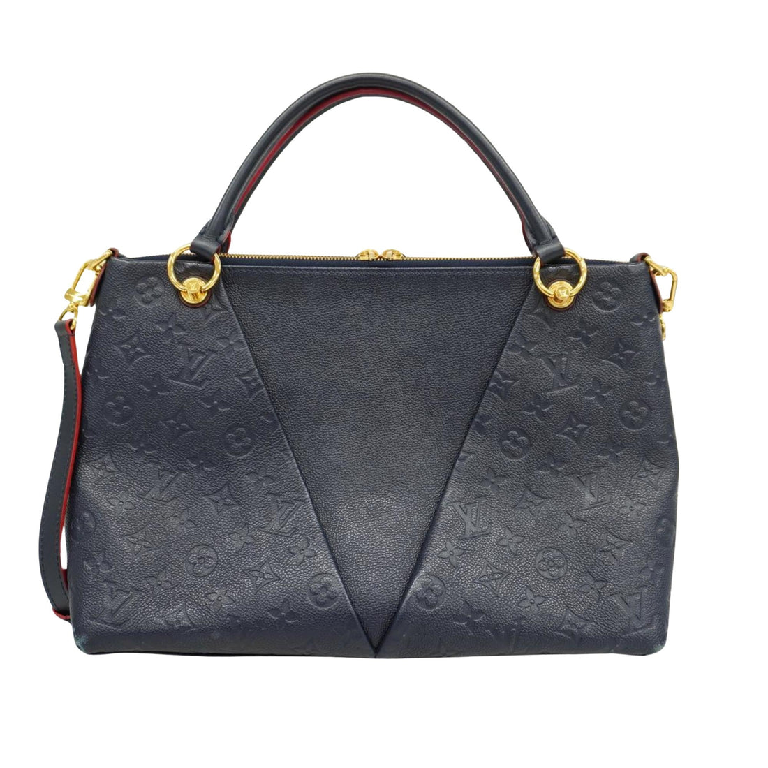 Louis Vuitton V Tote  Leather Tote Bag ()