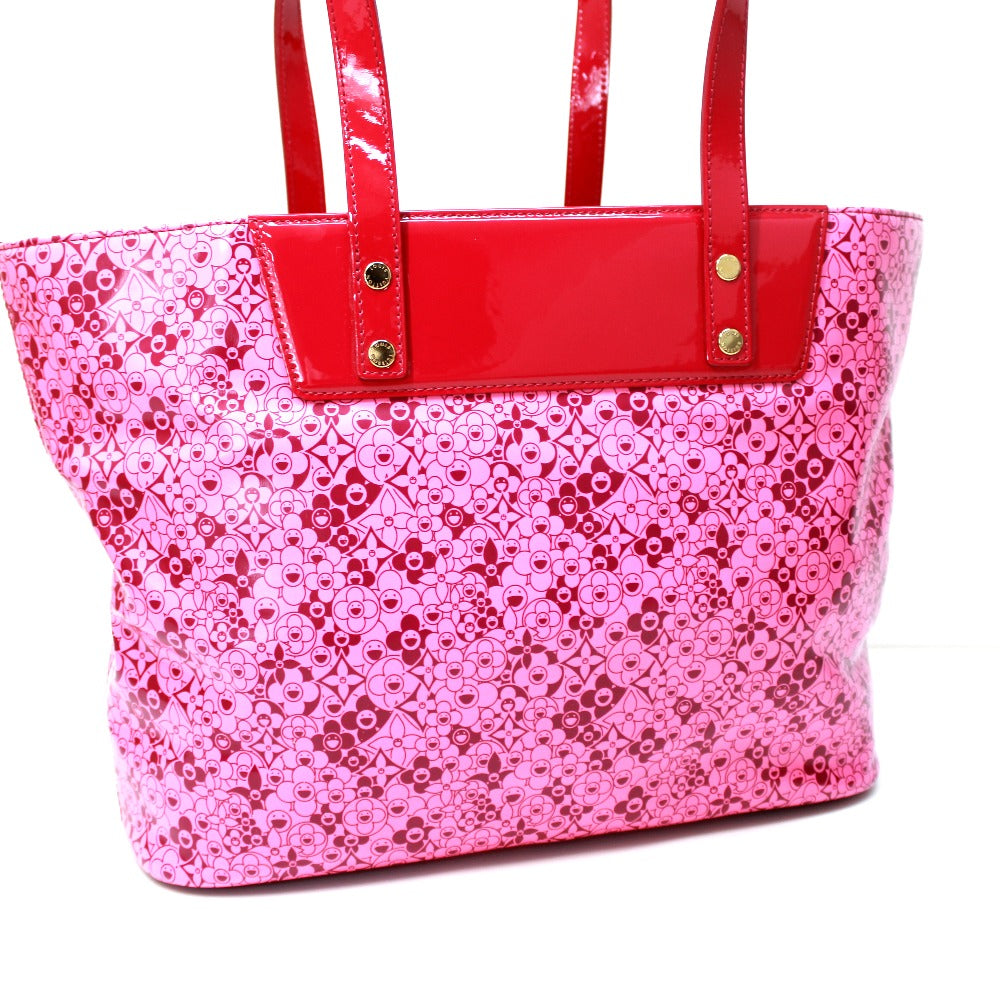 LOUIS VUITTON Tote Bag M93160 PVC pink Beach line Cosmic PM Women Used