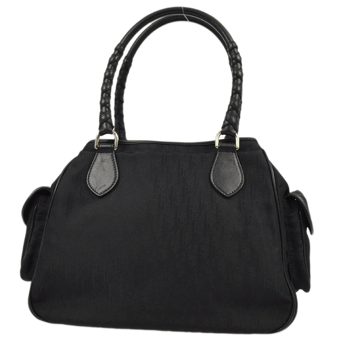 Christian Dior Black Lovely Trotter Tote Handbag