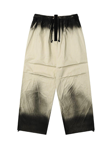 Makersluxe Spray-painted Pleated Casual Pants