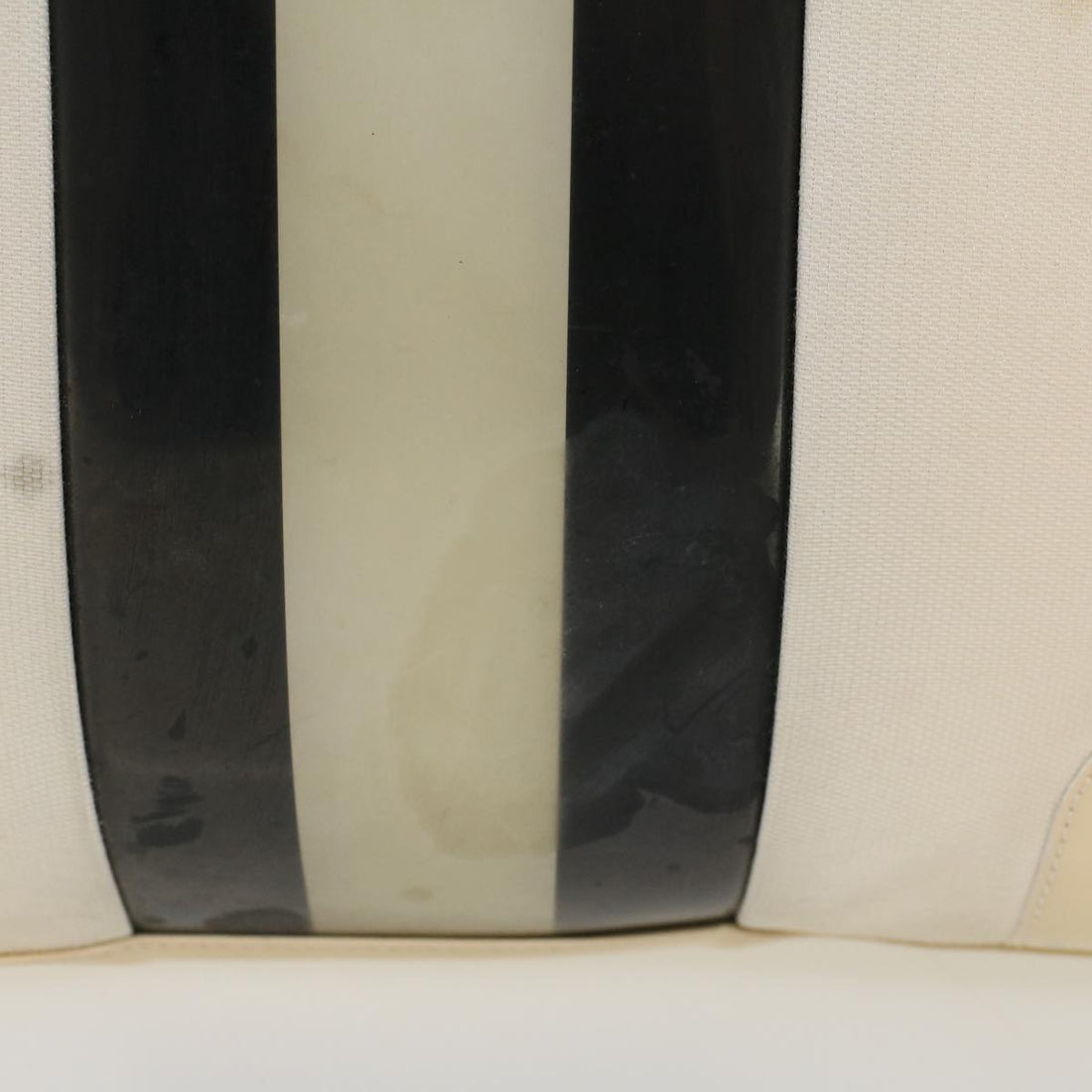 GUCCI Sherry Line Shoulder Bag Canvas Patent leather White 0014231 47407