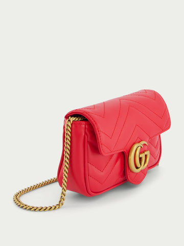 GG Marmont Matelassé Super Mini Bag