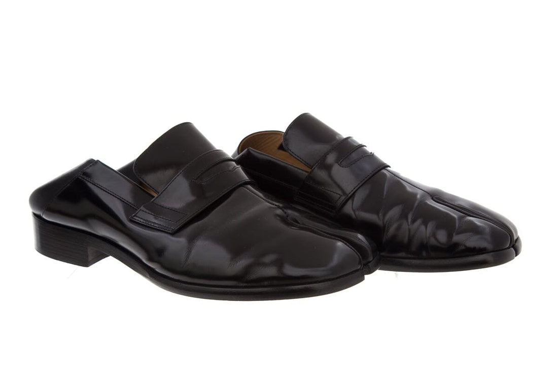 Maison Margiela Men's Black Tabi-Toe Shoes SZ 45