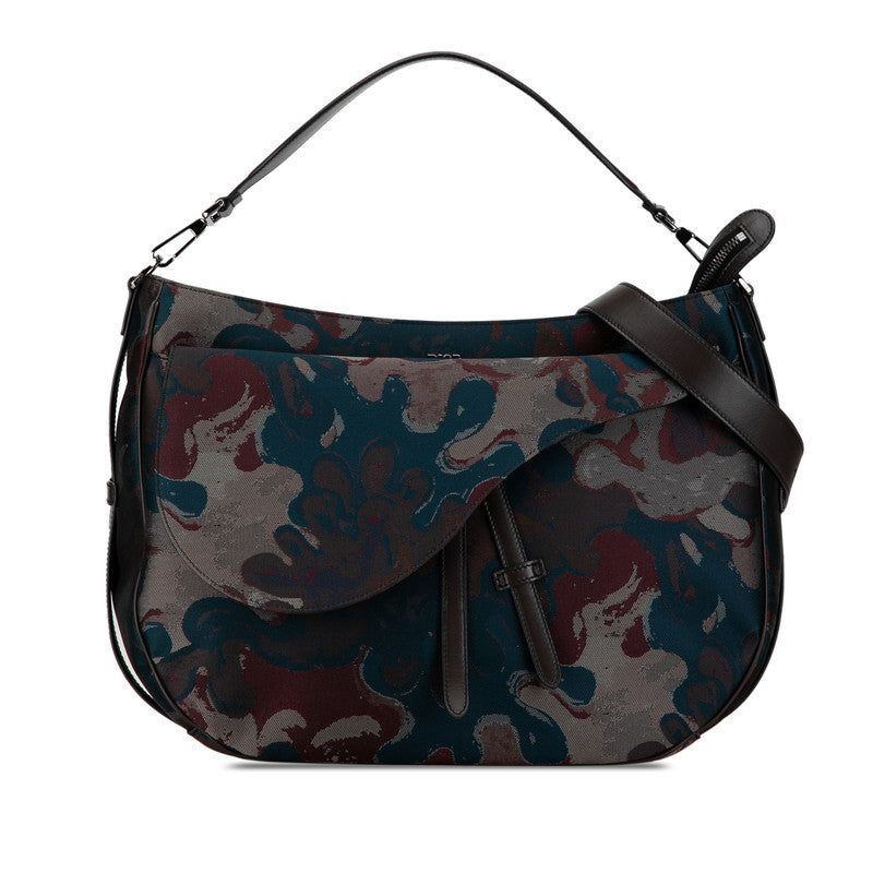 Dior  Petardig Saddle St Bag Painting Handbag Shoulder Bag 2WAY Multicolor Canvas Mens Dior  Saddle