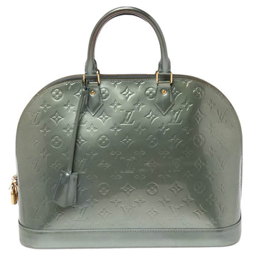 Louis Vuitton Givre Monogram Vernis Alma Gm Bag