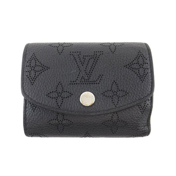 Louis Vuitton Portefolio Illis XS Three Fold Wallet Black Silver  Monogram M67498 Machina Noir Compact Wallet