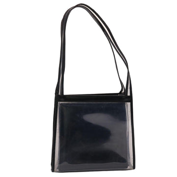 GUCCI Shoulder Bag Vinyl Black 48186