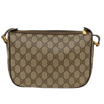 GUCCI GG Canvas Web Sherry Line Shoulder Bag Beige Green 39.02.032 48249