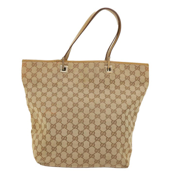 GUCCI GG Canvas Tote Bag Beige 48448