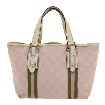 GUCCI GG Canvas Makersluxe Bags Pink White Green 49075