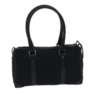 GUCCI GG Canvas Hand Bag Black 49079