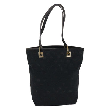 GUCCI GG Canvas Hand Bag Black 49083