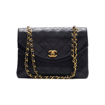 Chanel Matrasse  Flap Turnlock Chain Shoulder  Black   Shoulder Bag Ladies Shoulder Bag Hybrid ? Ship? Ladies Shoulder Bag Ladies Shoulder Bag