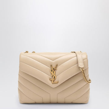 Saint Laurent Dark Beige Loulou Small Bag Women