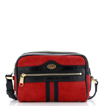 Ophidia Shoulder Bag Suede Mini