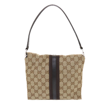 GUCCI GG Canvas Jackie Hand Bag Beige 001 3734 49789