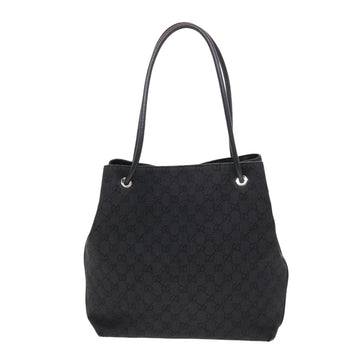 GUCCI GG Canvas Tote Bag Black 152279 49794