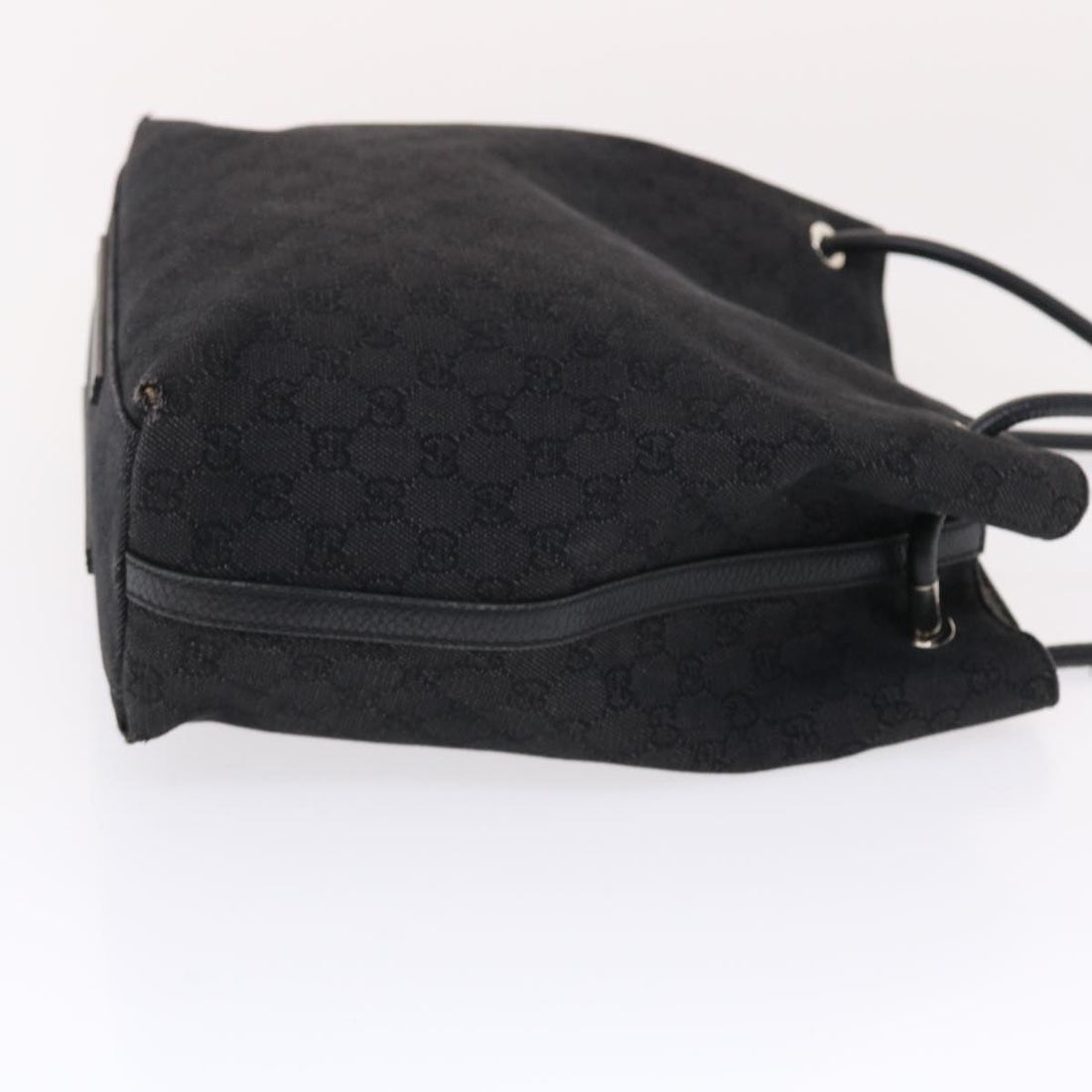 GUCCI GG Canvas Tote Bag Black 152279 49794
